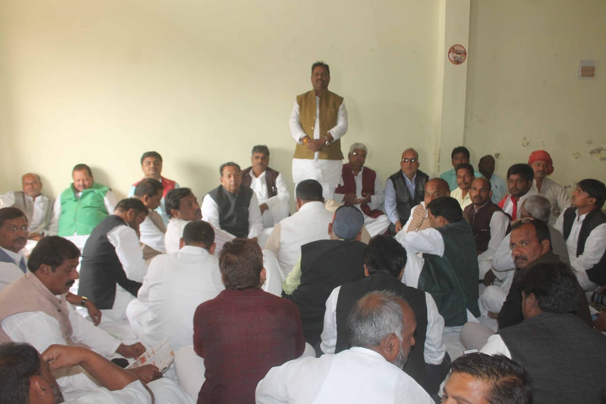 celebrated birthday of mulayam singh yadav