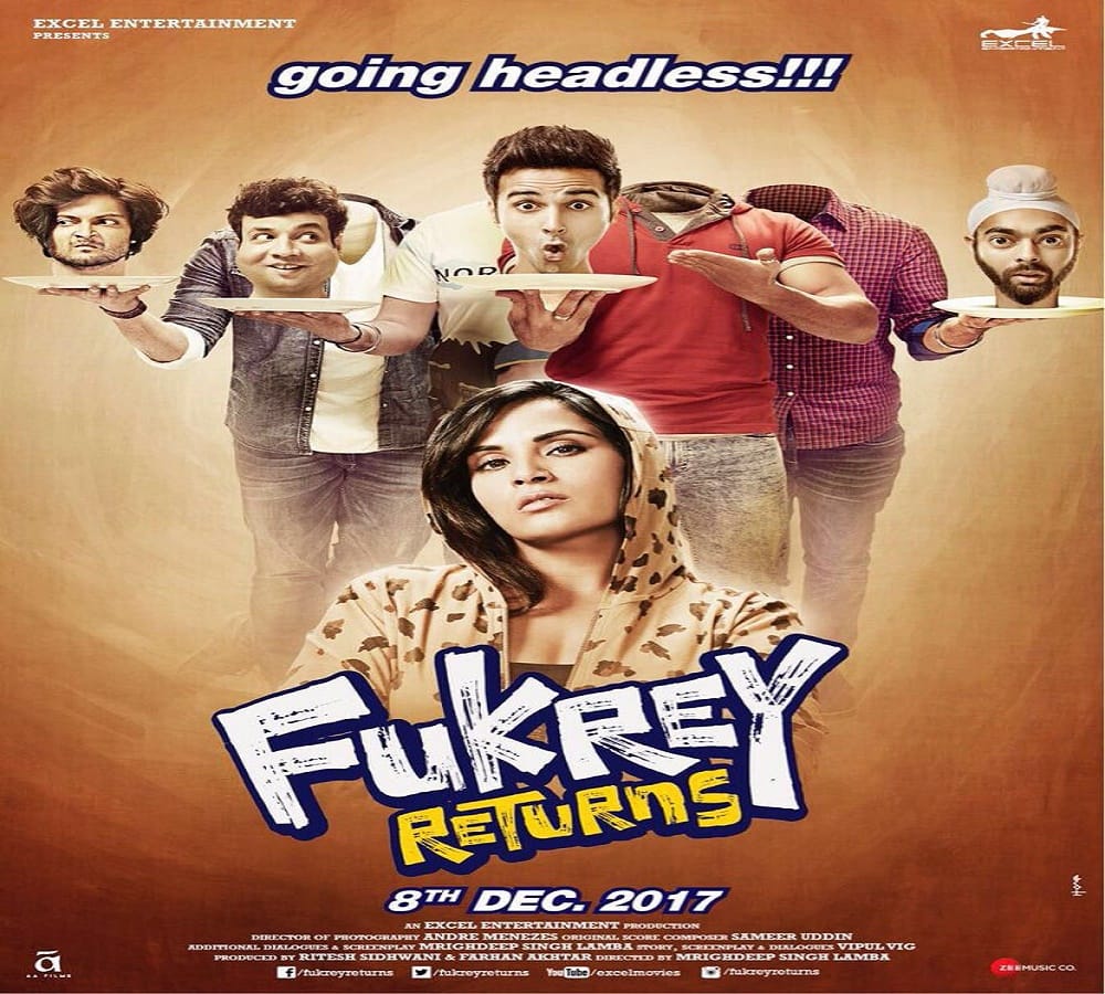 Film Fukrey Returns Day 3 Box Office Collection
