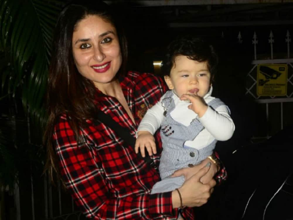 Kareena Kapoor Khan spotted with baby Taimur photos goes viral on internet 