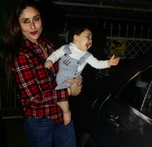 Kareena Kapoor Khan spotted with baby Taimur photos goes viral on internet 