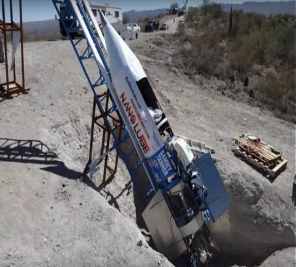 This Man made A Rocket at Home now he Is Going To Launch this 