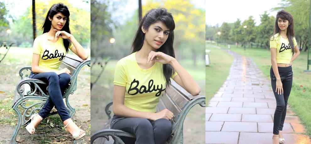 Neha Chaudhary in Miss Akhand Bharat 2017 Beauty Pageant