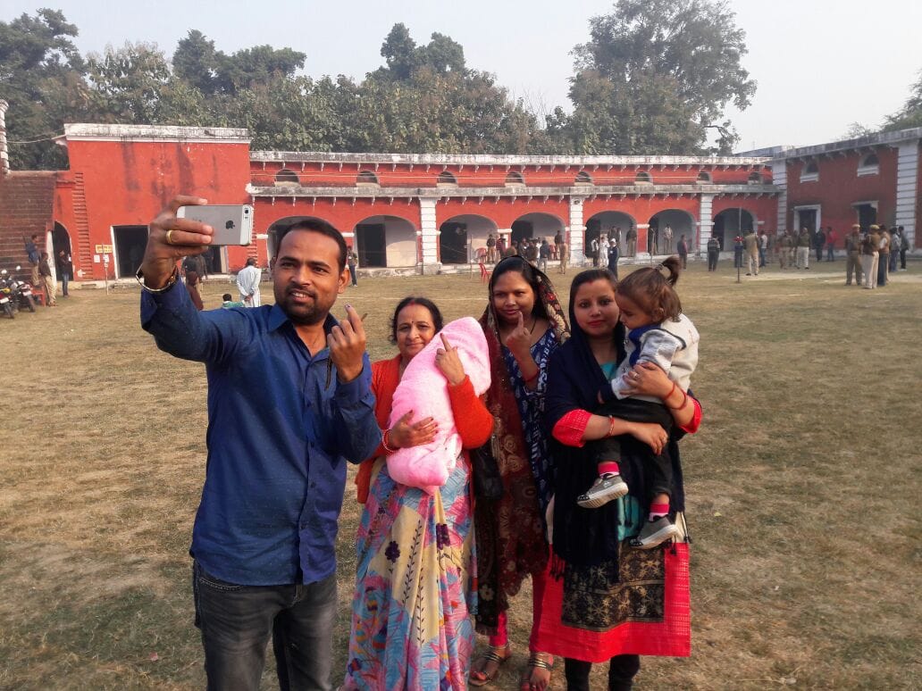 enthusiasm in people to vote