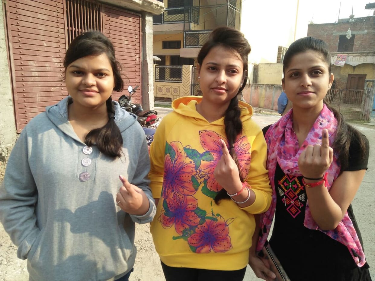 enthusiasm in people to vote