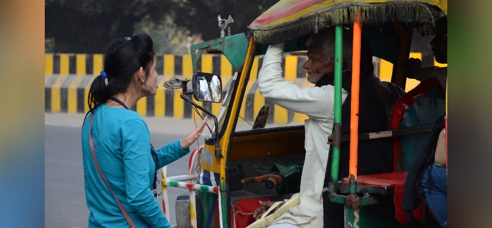extra auto fair is charged by auto drivers in noida