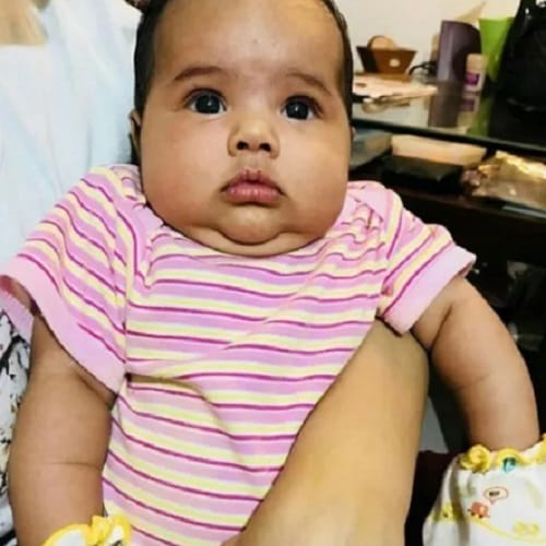 Television actress Pooja Joshi shares first pictures of her new born baby on social media 