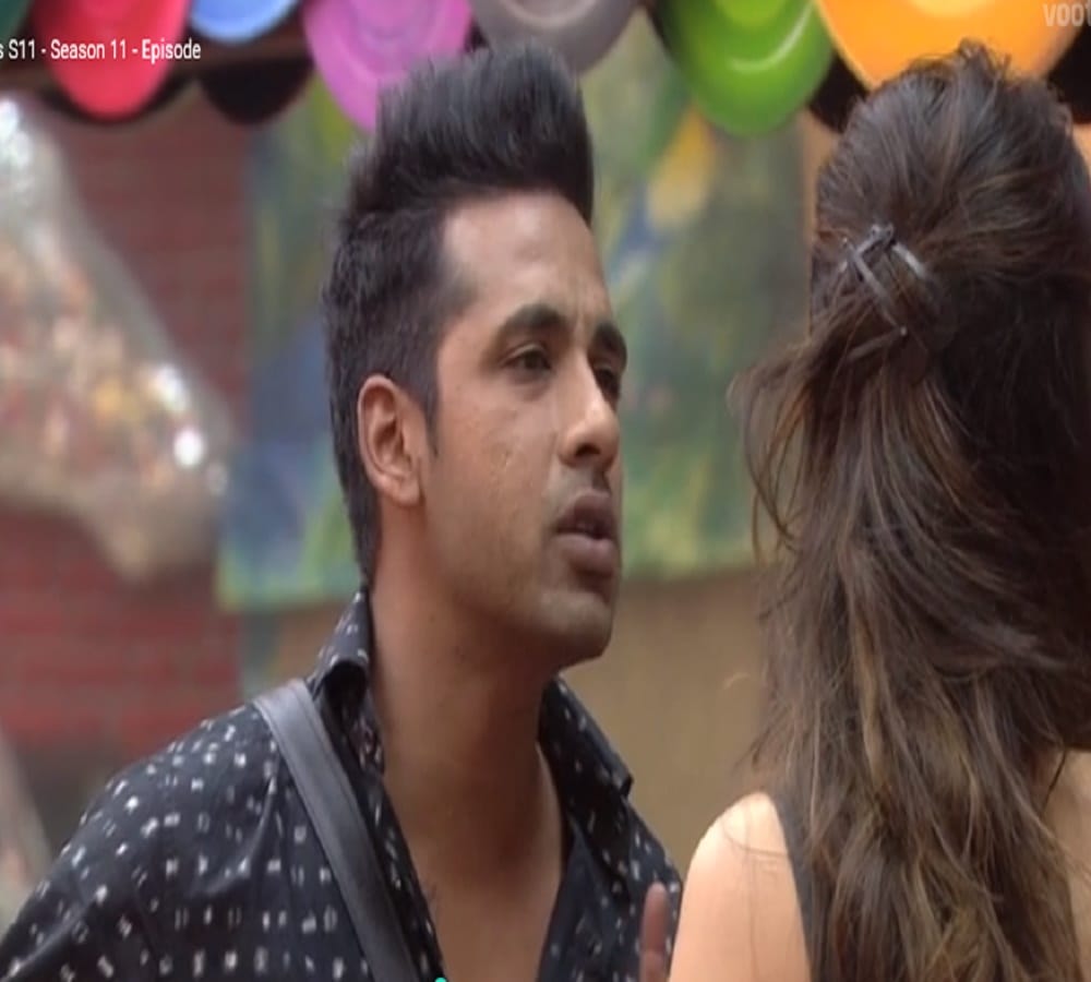 puneesh shows anger on bandgi first time in the bigg boss 11