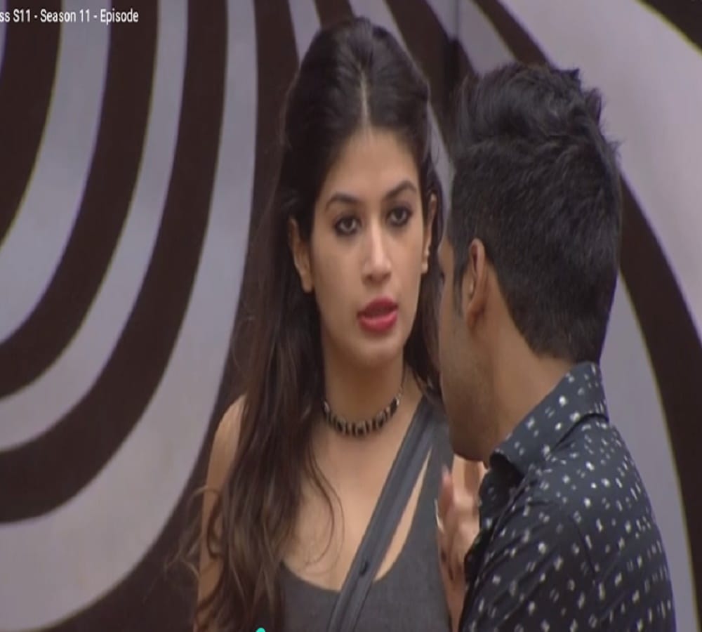 puneesh shows anger on bandgi first time in the bigg boss 11