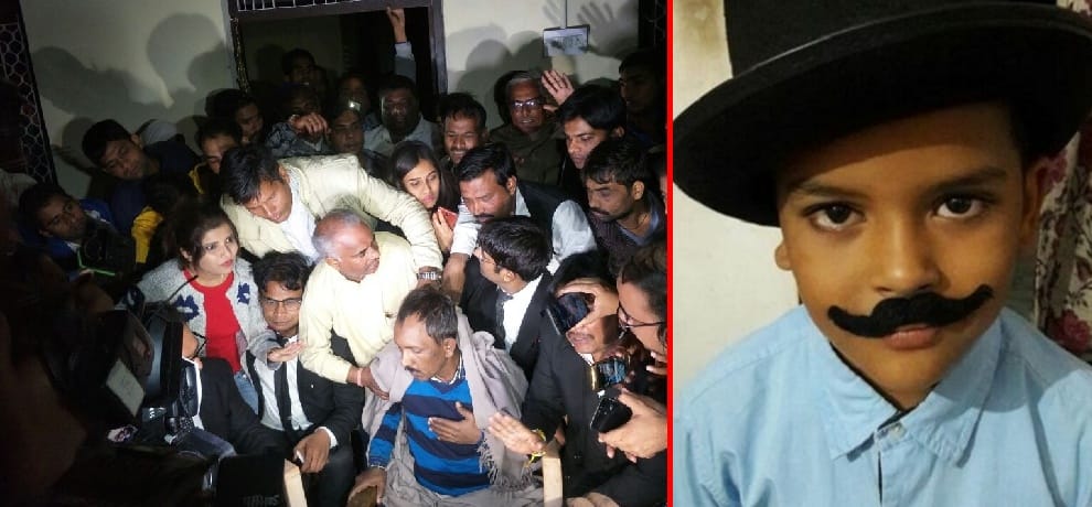 in pradyuman murder case ashok presented himself in court on thursday