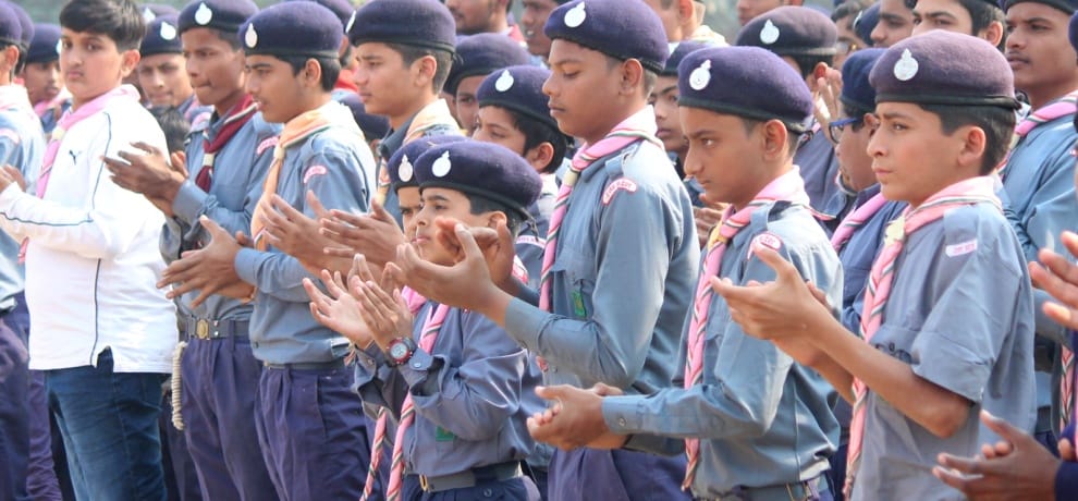 scout team win cricet mach