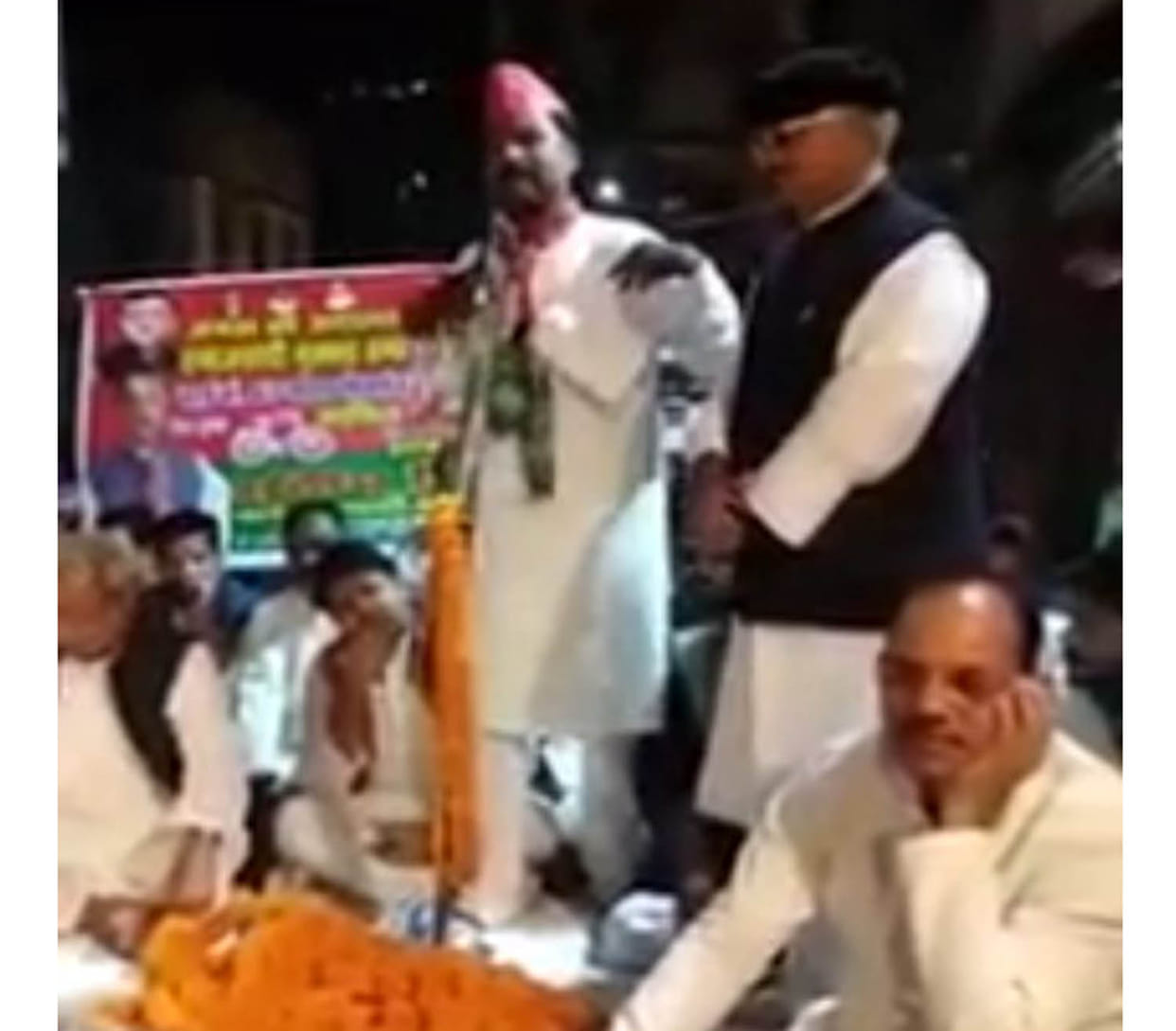 varanasi samajwadi party leader objectionable comment on PM modi