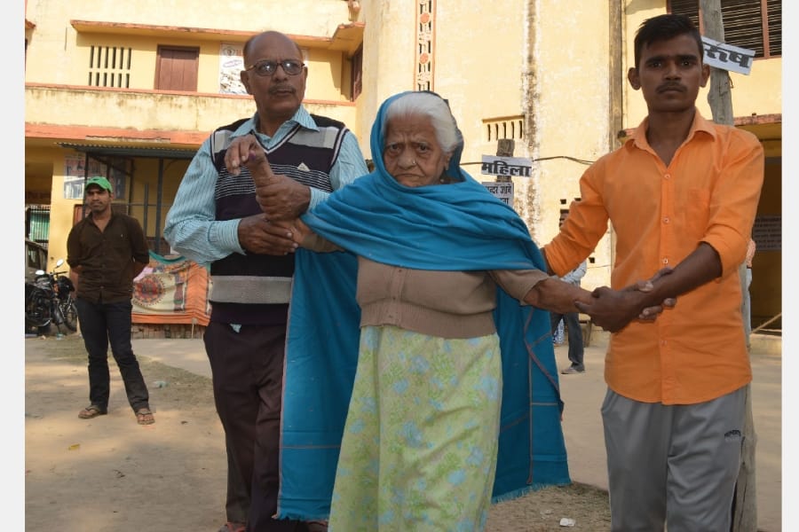 voters of uttar pradesh nagar nikay election 2017.
