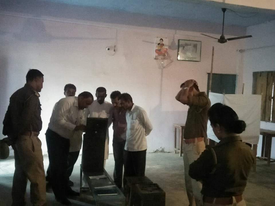 Voters face problems due to faulty EVMs in some wards