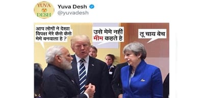 Yuva Desh derogatory meme Paresh Rawal deletes Chai Wala Bar Wala tweet issues apology