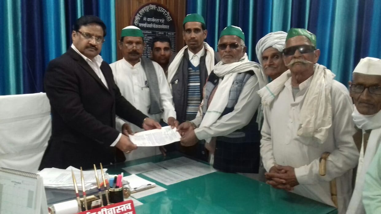 farmers against bhakiyu bhanu for aalo mandi