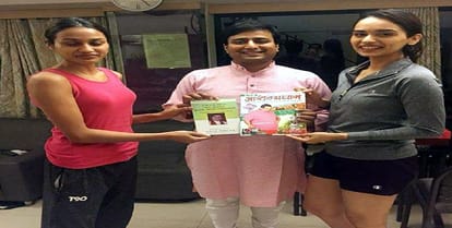 Miss World Manushi Chillar was given tips Yogguru of Muzaffarnagar