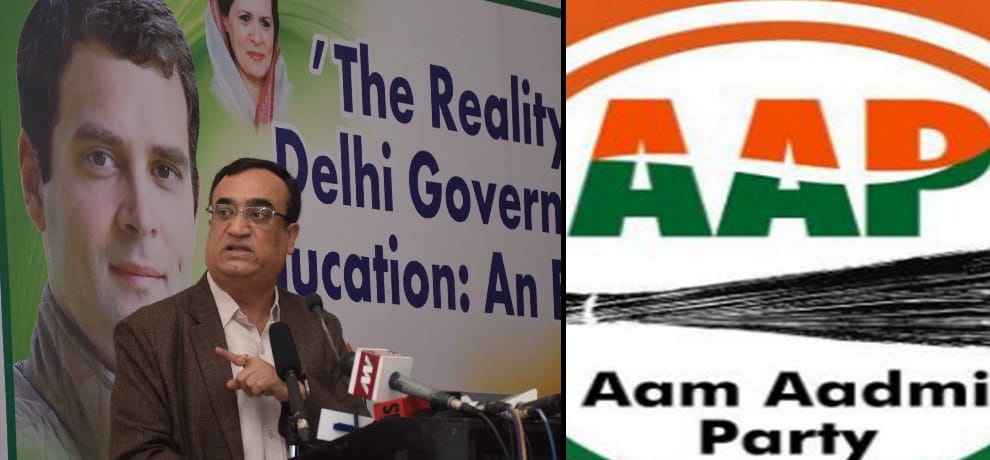 ajay maakan claims that delhi government's education system is very bad