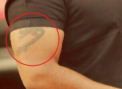Police identified the History sheeter by his tattoo