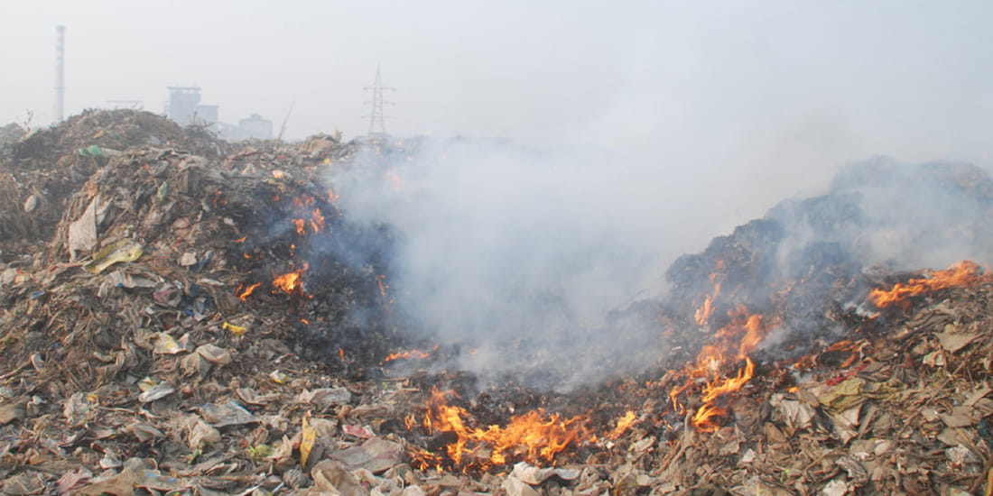 poison fog in air of kanpur at panki a to z plant