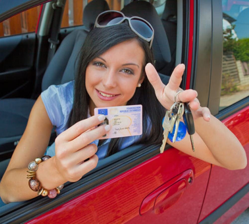 only one form to be filled for driving licence.