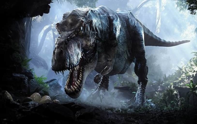 first Glimpse of Jurassic World 2, Chris Pratt playing with Baby dinosaurs