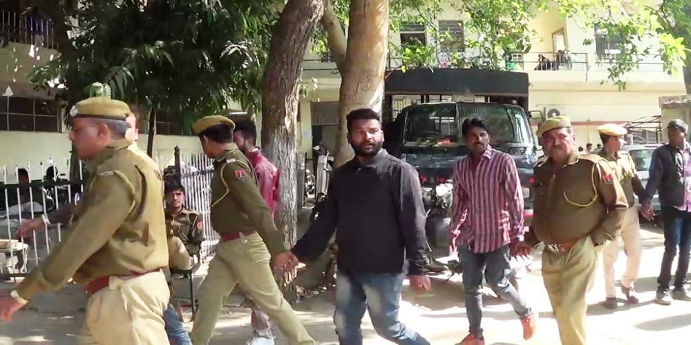 Nine people sentenced to jail, that is the case