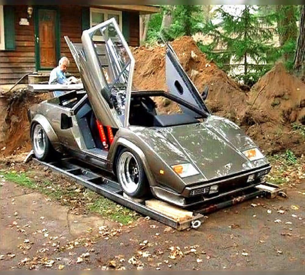 explosive invention a man build lamborghini in seventeen years 