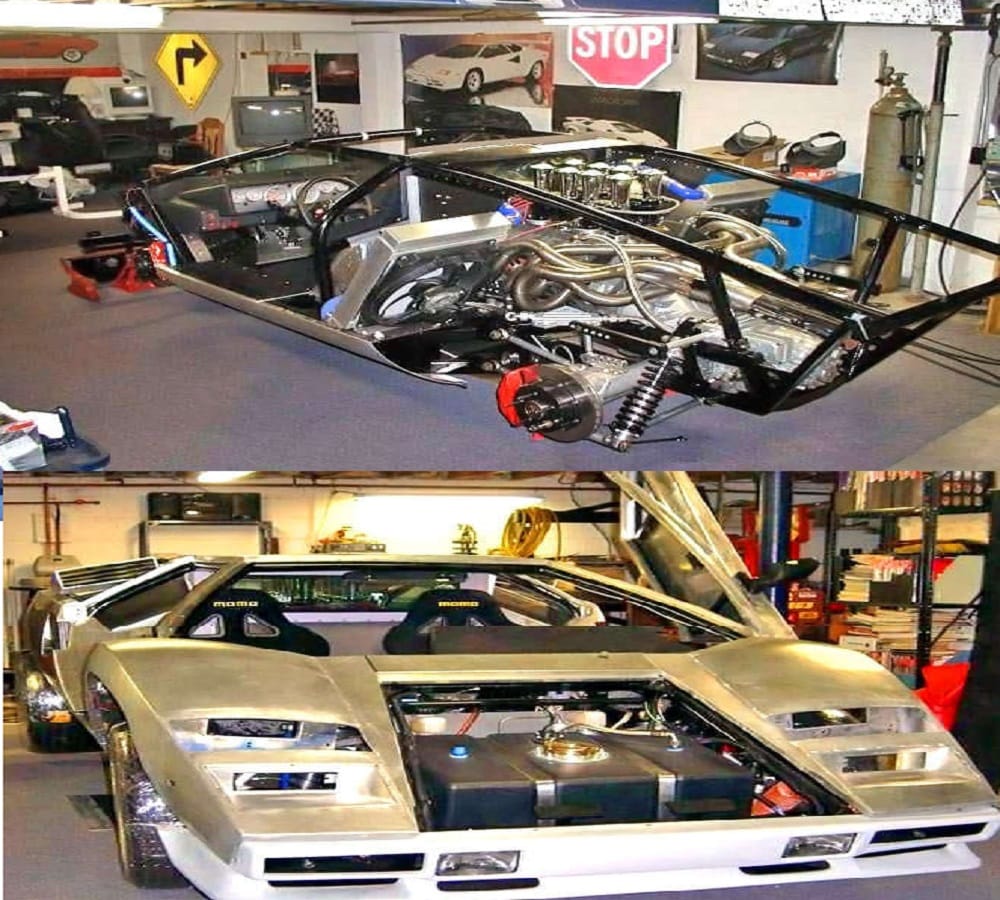 explosive invention a man build lamborghini in seventeen years 