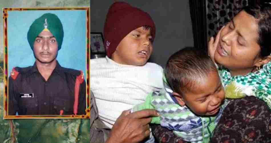 indian army soldier mandeep singh martyr in Jammu kashmir