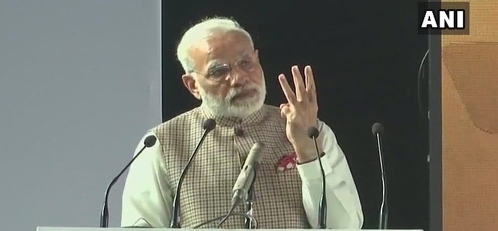 gujarat election 2017 congress shoot a new slogan for development of state