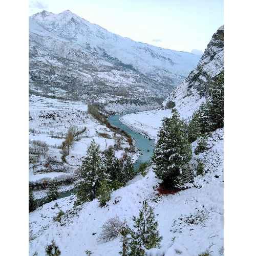 minus 12 degree temperature in lahaul BRO clearing snow on rohtang pass
