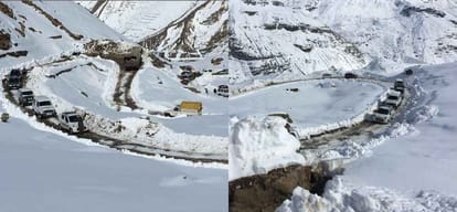 Himachal BRO opens Rohtang Lahaul road