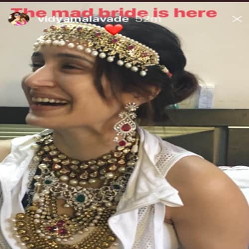 This is how Vidya Malavade wishes zaheer khan and sagrika after Wedding