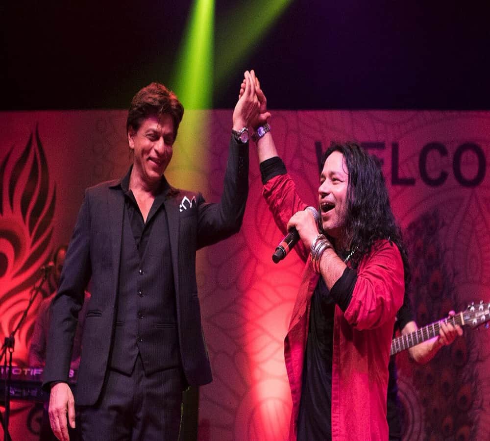 shahrukh khan danced like jungli in kailash kher concert in iffi  