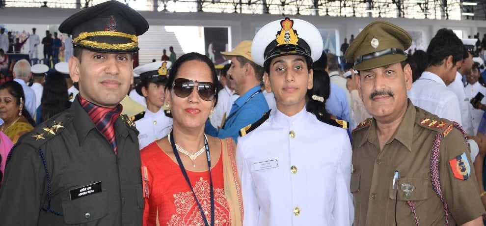 Himachal Mandi shailja sub lieutenant in indian navy