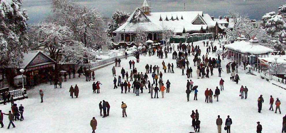 snowfall chances on christmas in shimla hotels advance booking rush