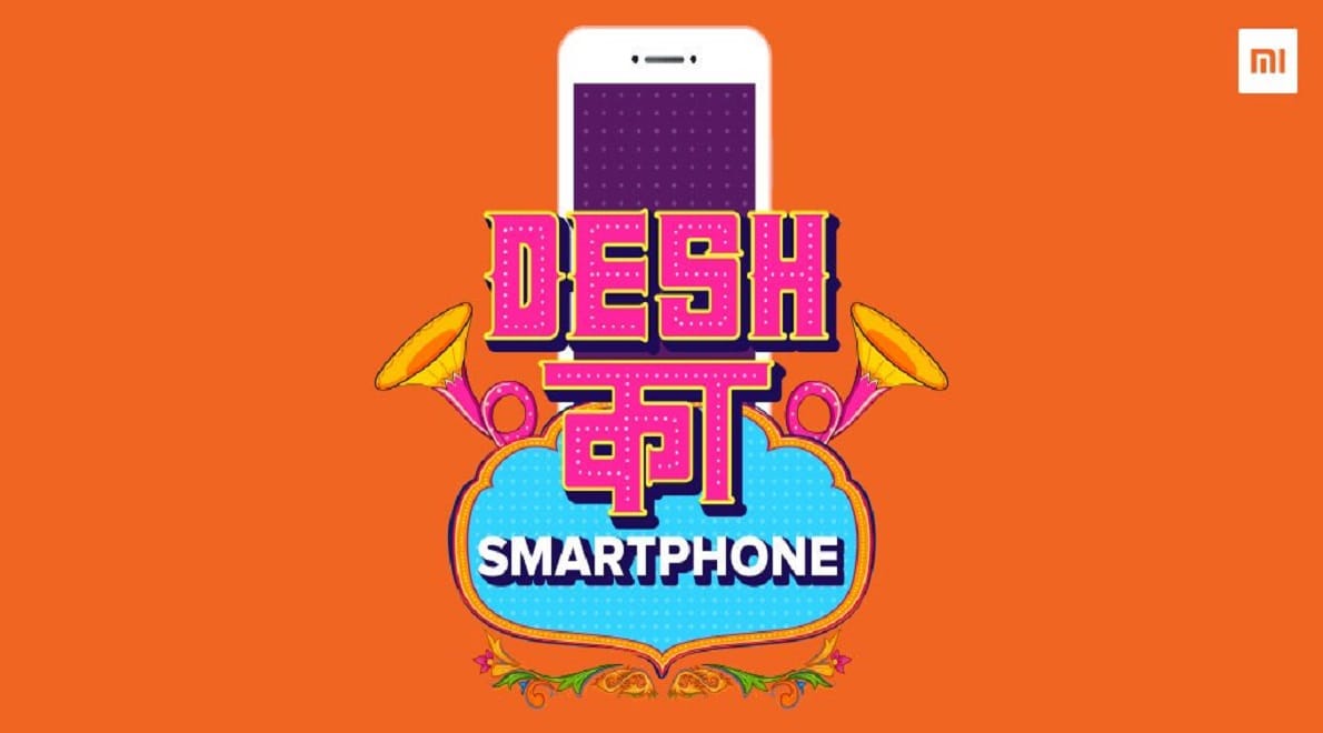 Xiaomi India to 'Desh Ka Smartphone' on 30th November