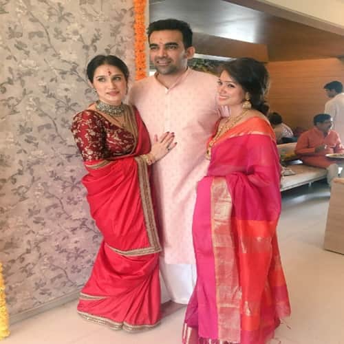 This is how Vidya Malavade wishes zaheer khan and sagrika after Wedding