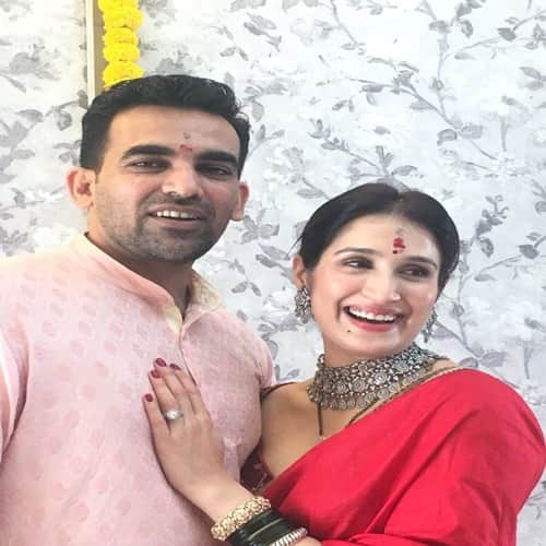 This is how Vidya Malavade wishes zaheer khan and sagrika after Wedding
