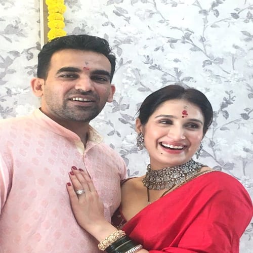 This is how Vidya Malavade wishes zaheer khan and sagrika after Wedding