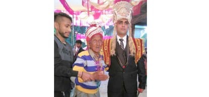 himachal kangra 110 year old man dance in grandson marriage