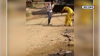 BROTHER IN BIJNOR BEATS SISTER LIKE ANIMALS