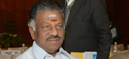 ओ पन्नीरसेल्वम (फाइल फोटो)