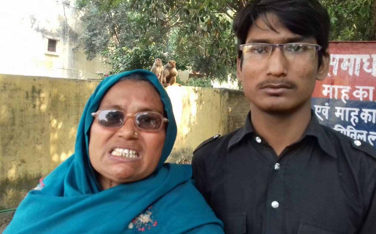 दामाद पर लगाया दांत तोड़ने का आरोप