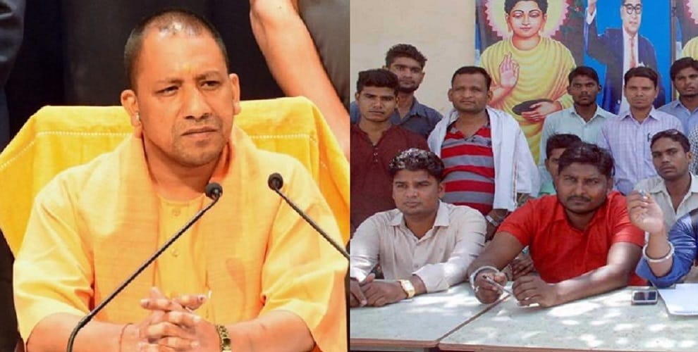 Bhim Army officer in jail opposes Chief Minister Yogi