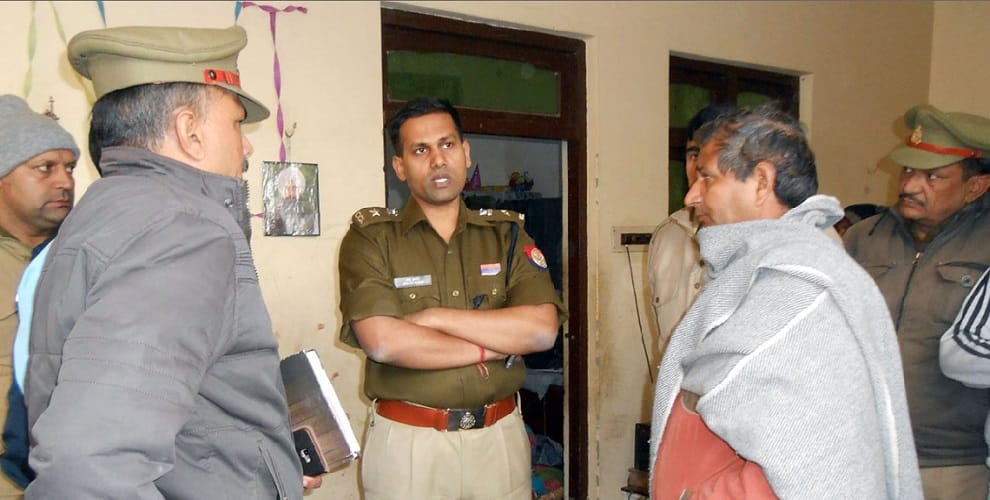 Loot of millions before the CM tour farmer beaten to death