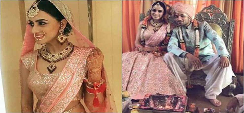 Meri Aashiqui Tumse Hi fame Smriti Khanna and Gautam Gupta got married, See their wedding photos