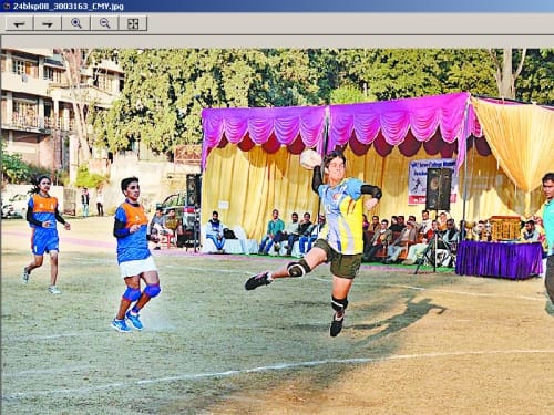 हैंडबॉल प्रतियोगिता में बिलासपुर कॉलेज बना विजेता