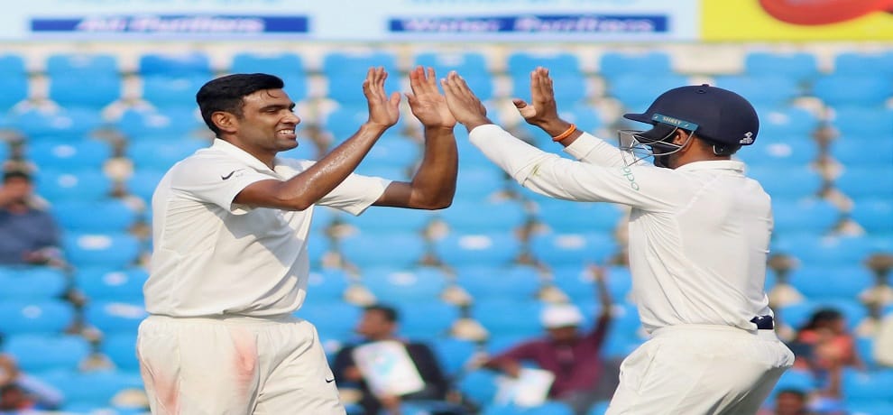 ashwin is the first indian bowler to complete this achievement 