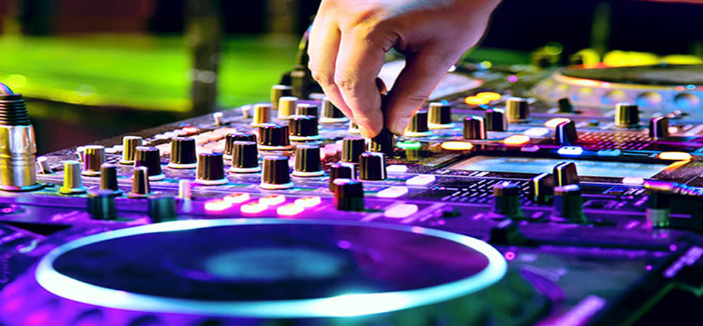 The brides uncle stopped the DJ then he is beaten by people